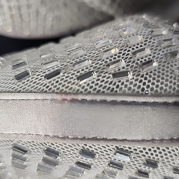 Azalea Wang White Embellished Stilleto Bootie 8.5/9 - Picture 10 of 11